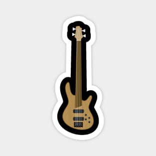 Fretless Bass Guitar Magnet