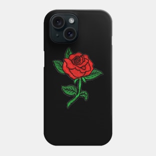 Rose Patch Phone Case