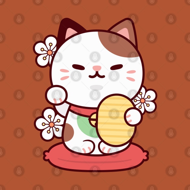 Maneki Cat Kawaii by kudasai