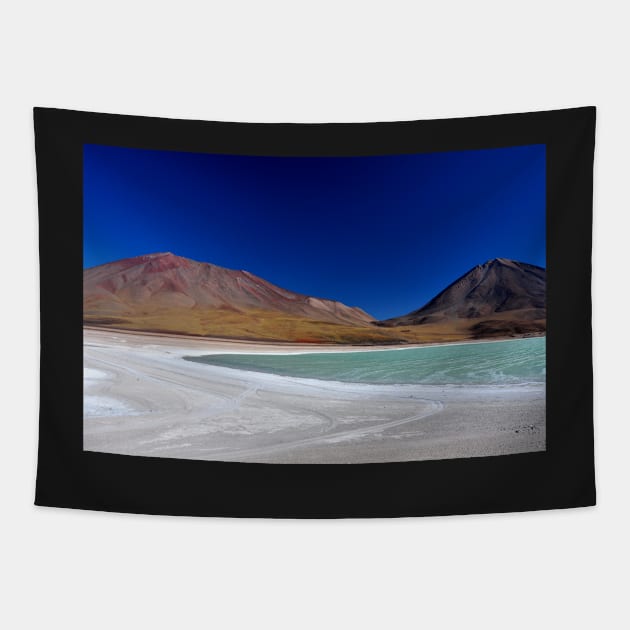 Bolivie - Salar d'Uyuni Tapestry by franck380