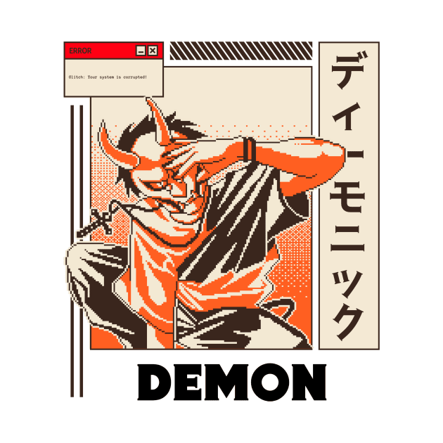 Demon Anime Character by Oniichandesigns