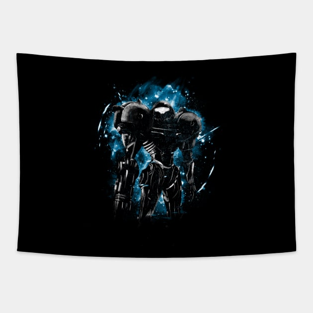 galactic bounty hunter Tapestry by kharmazero