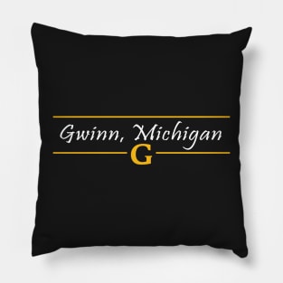 Copy of Gwinn, Michigan Pillow
