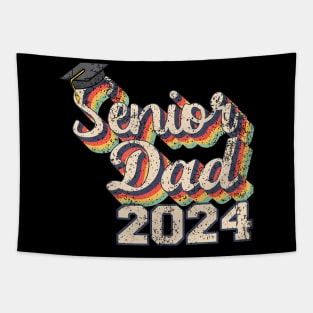 Senior Dad 2024 Class Of 2024 Senior Father 2024 Graduation Tapestry