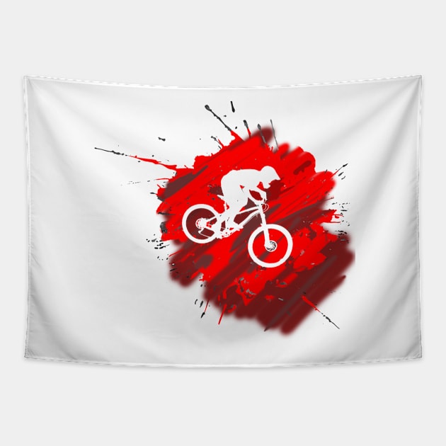 Must have MTB in your heart Tapestry by JuicypeachXx