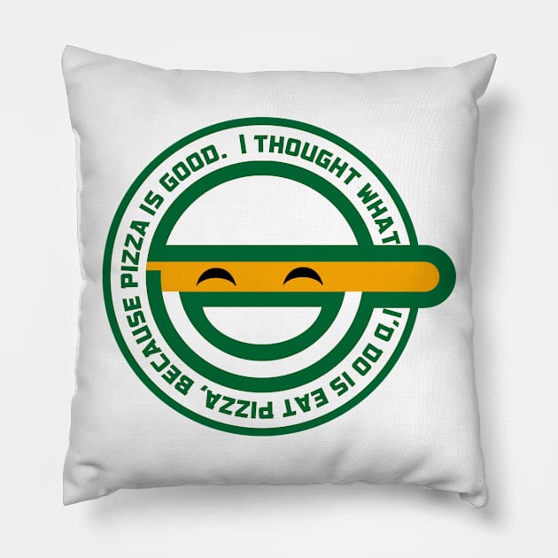 The Laughing Turtle Pillow by ggareau