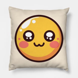 Smiley Face Emoji Pillow