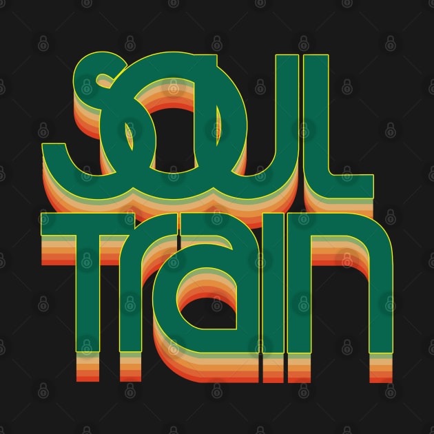 Soul Train Retro Color Green by gaskengambare
