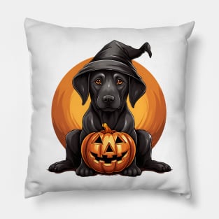 Halloween Labrador Retriever Dog #2 Pillow