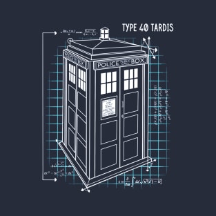 TARDIS Schematic T-Shirt