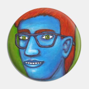 Hero Selfportrait Pin