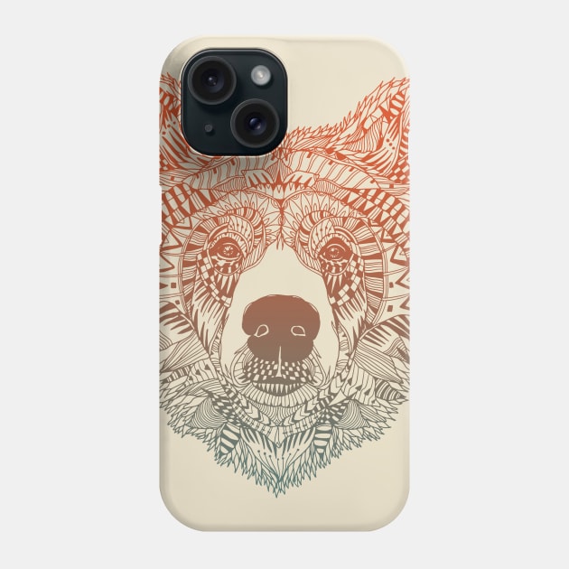 Bear (Savage) Phone Case by normanduenas