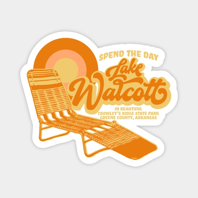 Lake Walcott Magnet by rt-shirts