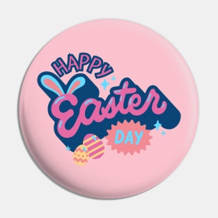 Happy Easter Day Pin