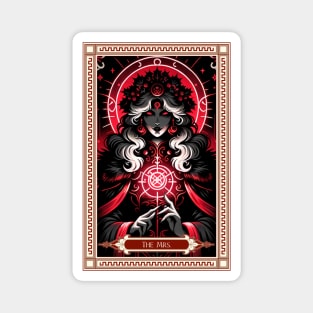 Mrs. Claus Tarot Card Magnet