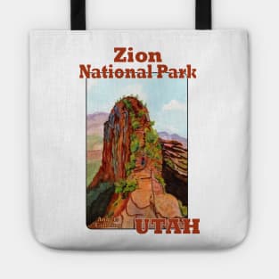 Angels Landing, Zion National Park Utah Tote