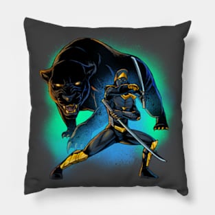 Ninja Panther Pillow