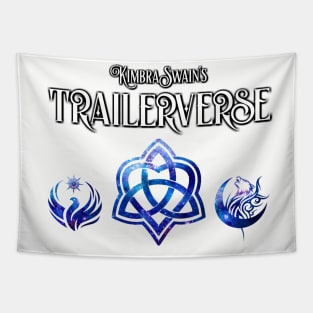 Galaxy Trailerverse Logo T-shirt Tapestry