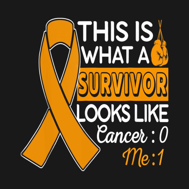 leukemia cancer survivor t shirt cancer 0 me 1 by mazurprop