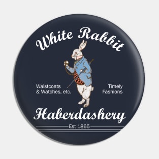 Lispe White Rabbit Haberdashery Pin