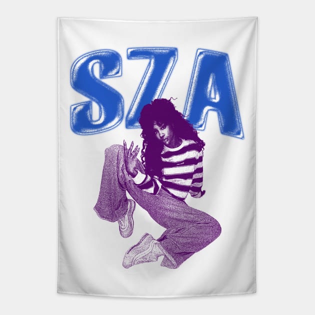 SZA Tapestry by PUBLIC BURNING