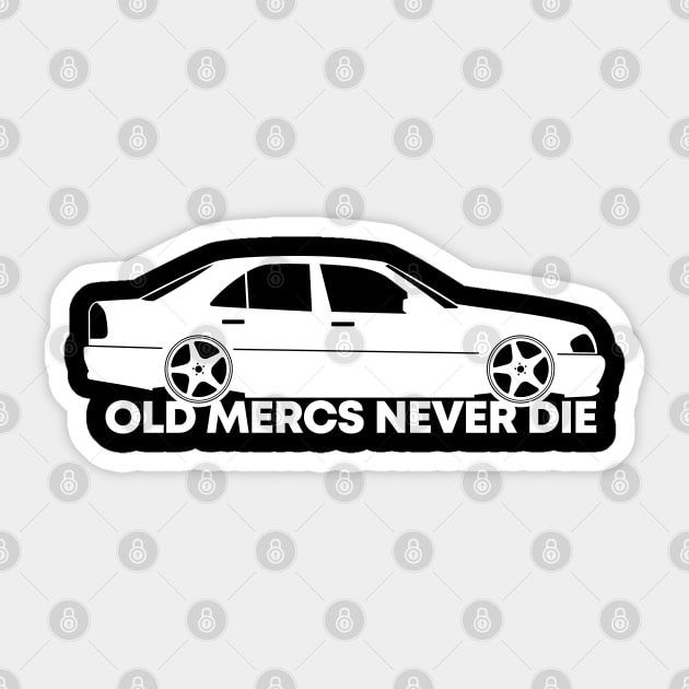 Mercedes Benz W202 - Mercedes Benz - Sticker