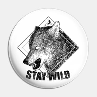 Stay Wild Pin