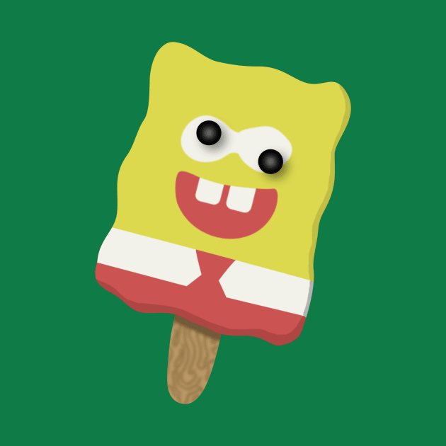 Spongebob popsicle by sparklyclarke