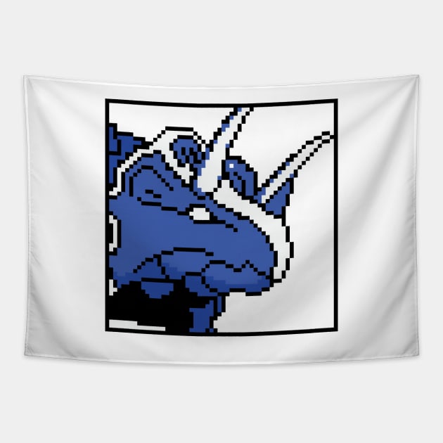 Triceratops Dinozord Tapestry by inotyler