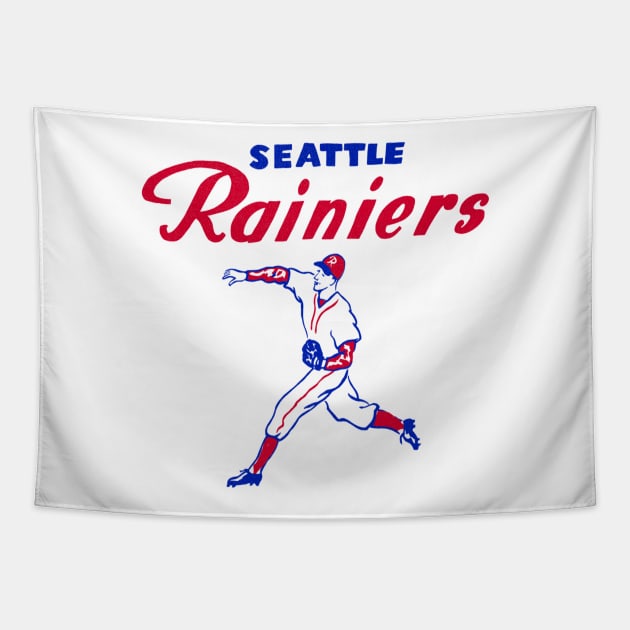 Defunct Seattle Rainiers Baseball 1920 Tapestry by LocalZonly