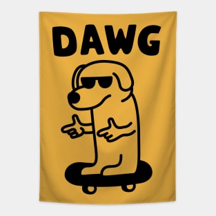 Cool Dog Dawg Tapestry