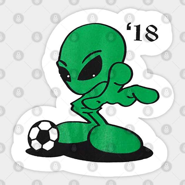 Alien Area 51. Euphoria Alien. - Alien Area 51 Euphoria Alien - Sticker