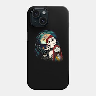 Retro Movie Vintage Skellington Character Animated Phone Case