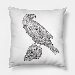 Raven Pillow