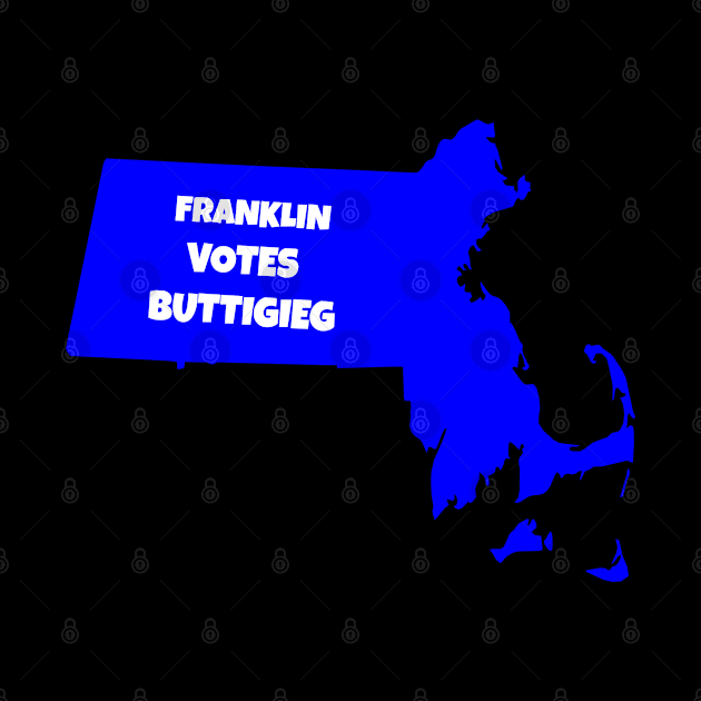 Massachussets Franklin votes Buttigieg by Vine Time T shirts