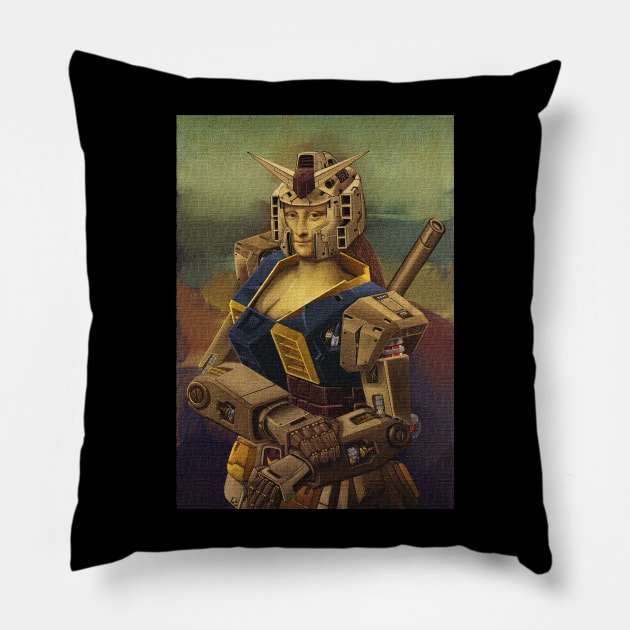 Monalisa Gundam Pillow by GODWIT