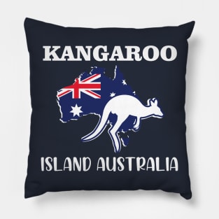 Funny Australian Kangaroo Australia Day Pillow