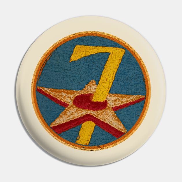 7th Bomber Pin by Midcenturydave