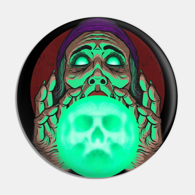 FrightFall2021: Seance Pin by Chad Savage