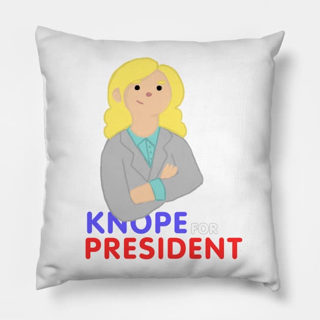 Knope for President 2k17 Pillow by Hewiie