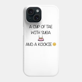 BTS A CUP OF TAE WITH SUGA AND A KOOKIE TSHIRT/ HOODIE/ MUG/ BAG/ CASE Phone Case