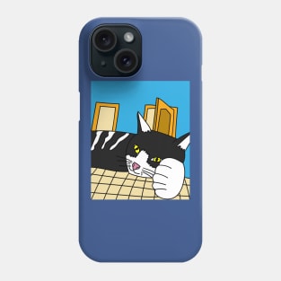 Best Retro Cat Owner Of All Time Phone Case