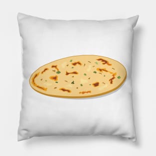 Naan Bread Garlic Naan India Pakistan Food Lover Masala Curry Pillow