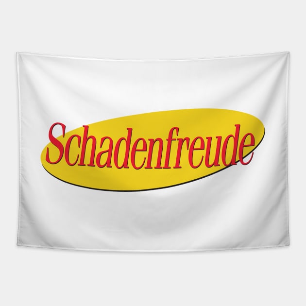 Schadenfreude (Seinfeld parody) Tapestry by sleepwalk