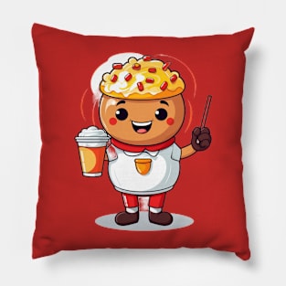 Kawaii  junk food T-Shirt cute  funny Pillow