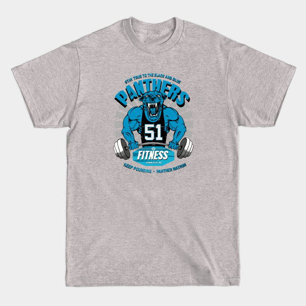 Discover Panthers Fitness - Carolina Panthers - T-Shirt