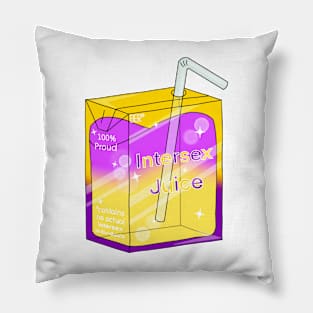 Intersex Juice Pride Juice Box Pillow