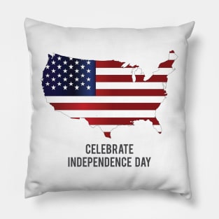 celebrate independence day Pillow