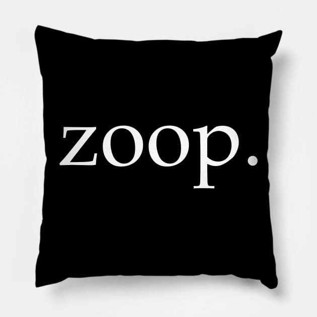 Zoop Pillow by StickSicky