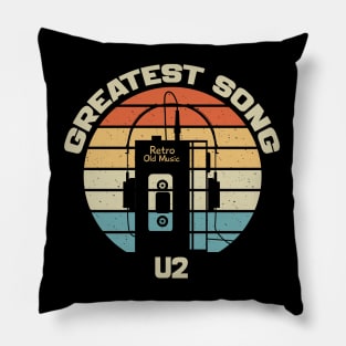 U2 - Retro Walkman - Style Pillow